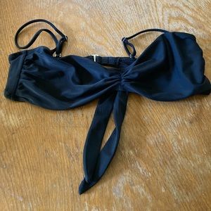 Black Bikini Top - L